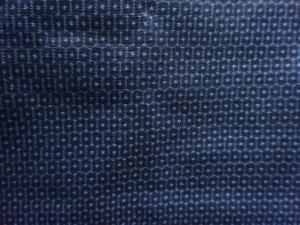 アンティーク　本場泥大島紬100亀甲男物着物アンサンブル